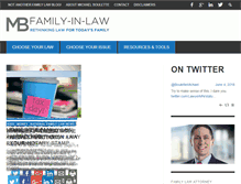 Tablet Screenshot of family-in-law.com